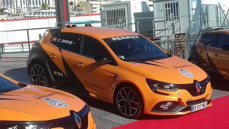 Renault Mégane R.S, s nímž se Carlos Sainz objeví v Rallye Monte Carlo