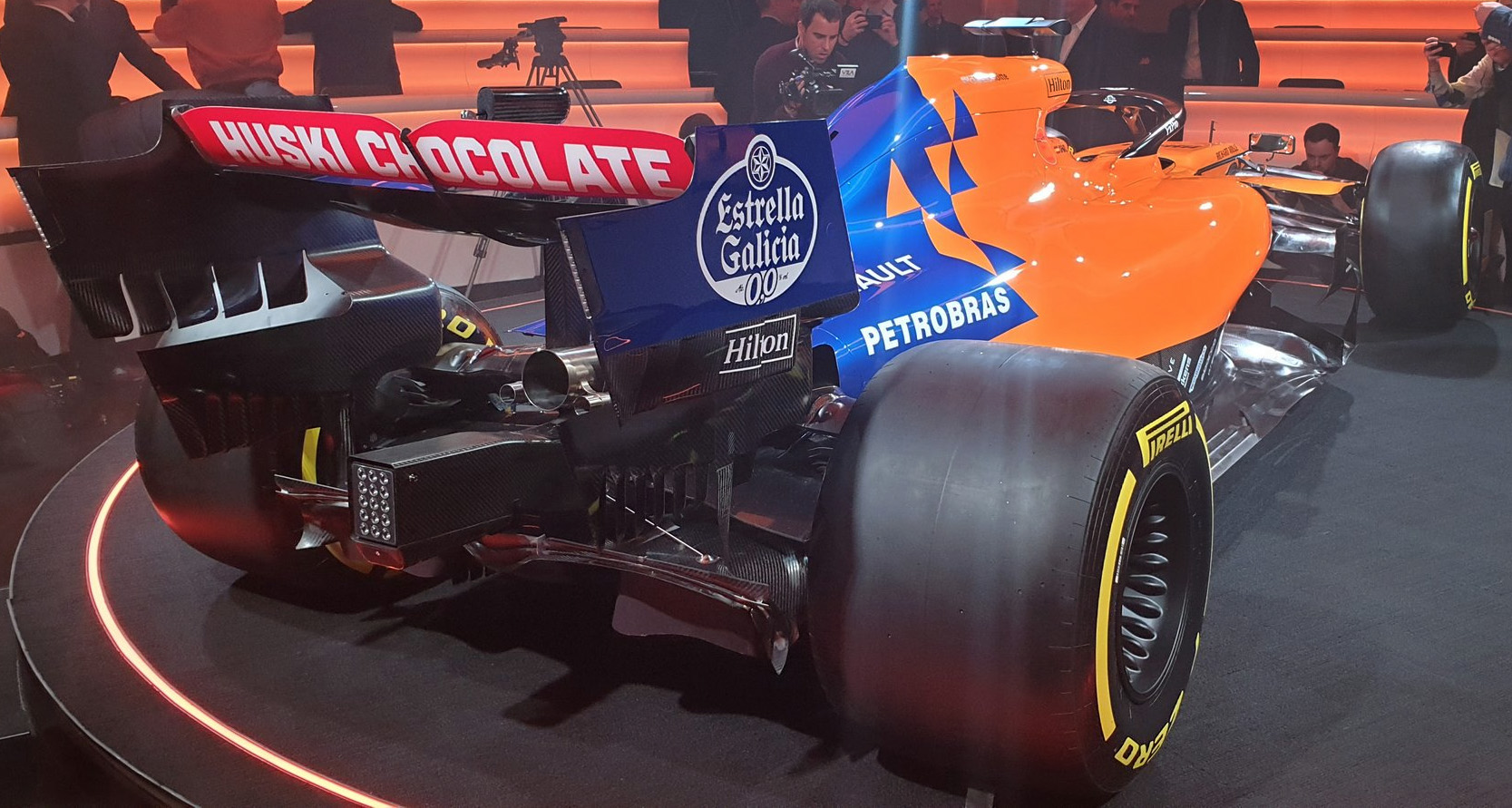 Záď nového McLarenu