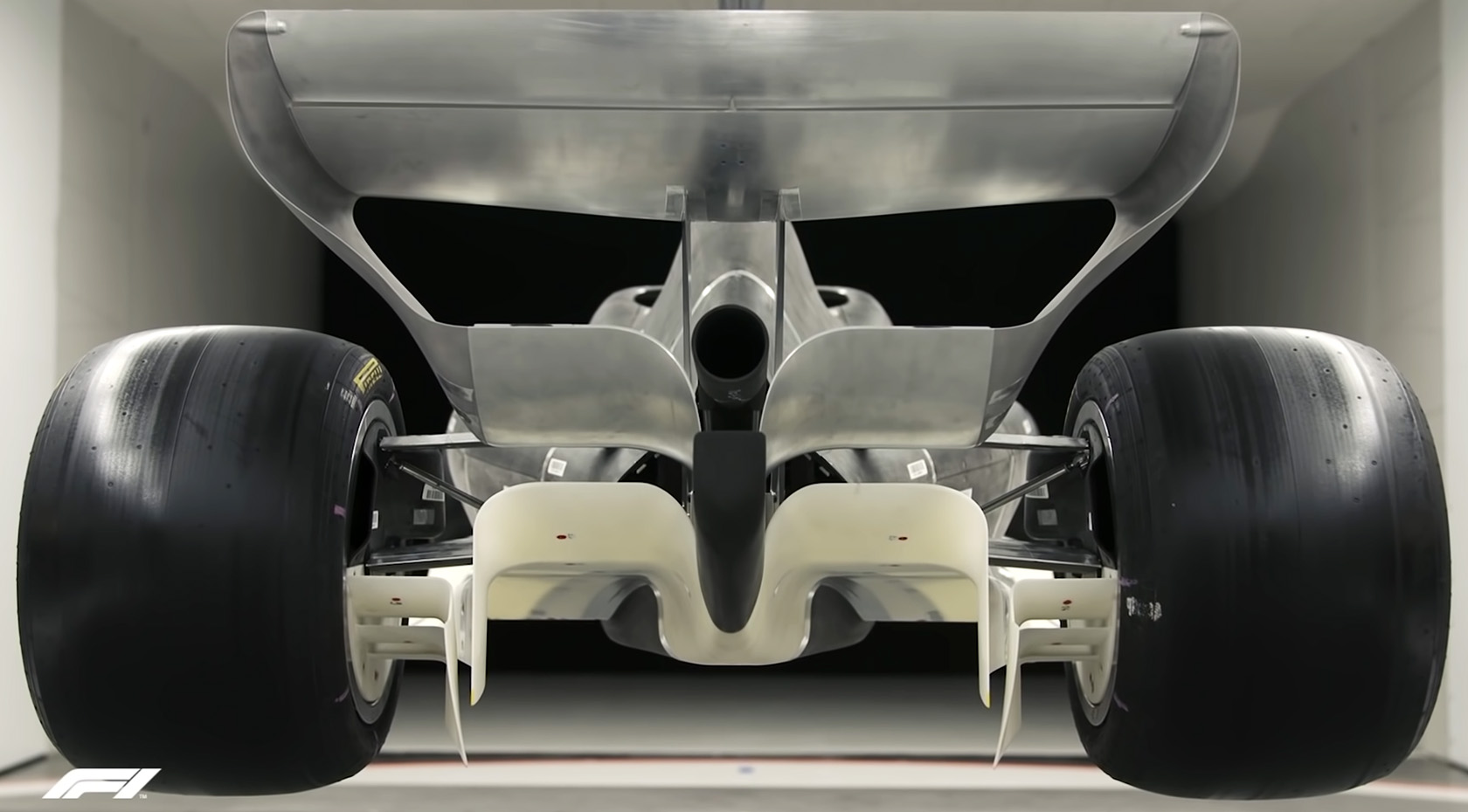 Zadní část nové generace vozů F1