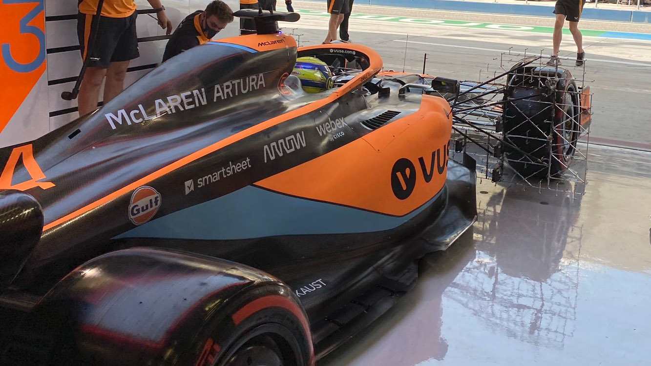 McLaren v inovovaném zbarvení